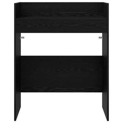 vidaXL DJ Table Black Oak 62 x 45 x 102 cm Engineered Wood