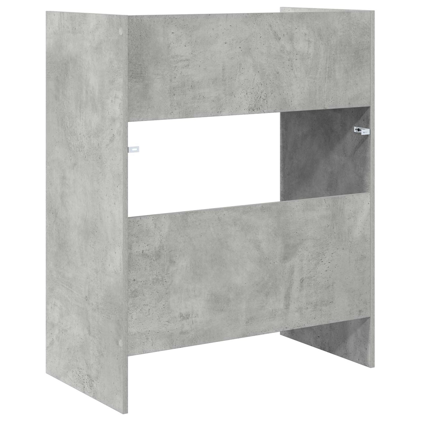 vidaXL DJ Table Concrete Grey 62 x 45 x 102 cm Engineered Wood