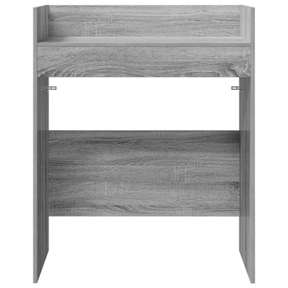 vidaXL DJ Table Grey Sonoma 62 x 45 x 102 cm Engineered Wood