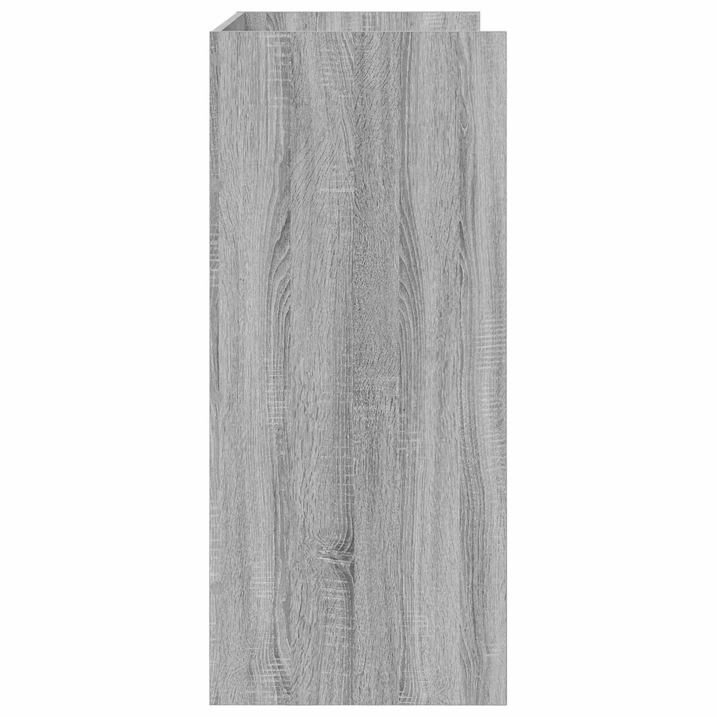 vidaXL DJ Table Grey Sonoma 62 x 45 x 102 cm Engineered Wood
