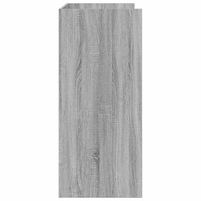 vidaXL DJ Table Grey Sonoma 62 x 45 x 102 cm Engineered Wood