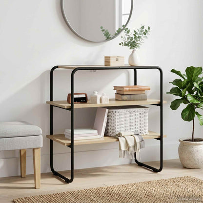 vidaXL Console Table Sonoma Oak 60 x 41 x 75 cm Engineered Wood