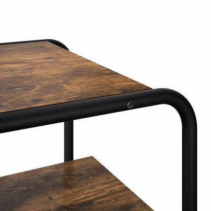 vidaXL Console Table Smoked Oak 60 x 41 x 75 cm Engineered Wood