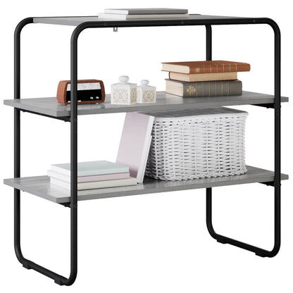 vidaXL Console Table Grey Sonoma 60 x 41 x 75 cm Engineered Wood