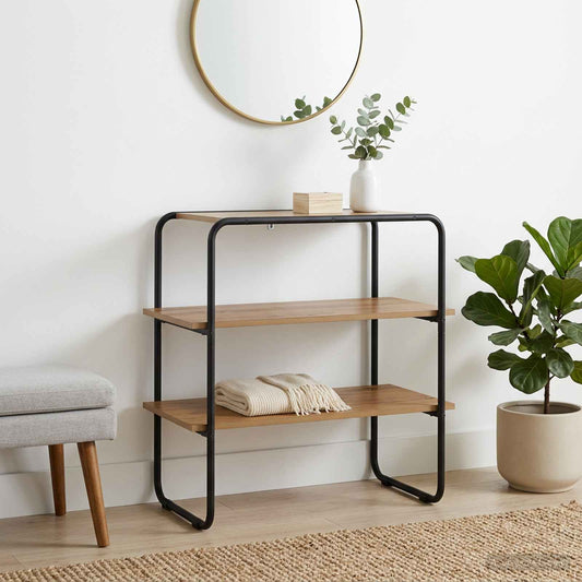 vidaXL Console Table Artisan Oak 60 x 41 x 75 cm Engineered Wood