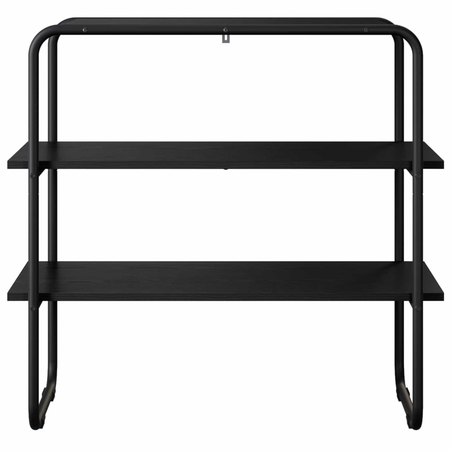 vidaXL Console Table Black Oak 80 x 41 x 75 cm Engineered Wood