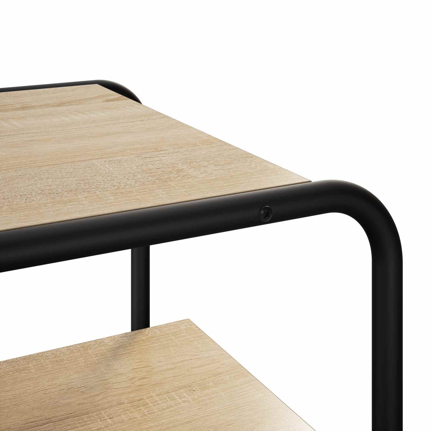 vidaXL Console Table Sonoma Oak 80 x 41 x 75 cm Engineered Wood