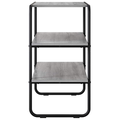 vidaXL Console Table Grey Sonoma 80 x 41 x 75 cm Engineered Wood