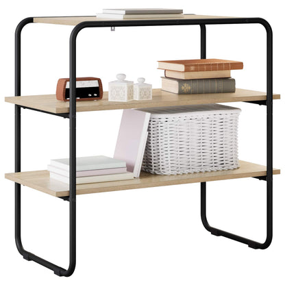 vidaXL Console Table Sonoma Oak 100 x 41 x 75 cm Engineered Wood