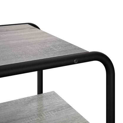 vidaXL Console Table Grey Sonoma 100 x 41 x 75 cm Engineered Wood