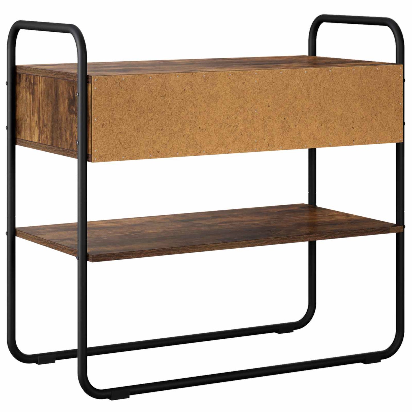 vidaXL Console Table Smoked Oak 80 x 40 x 75 cm Engineered Wood