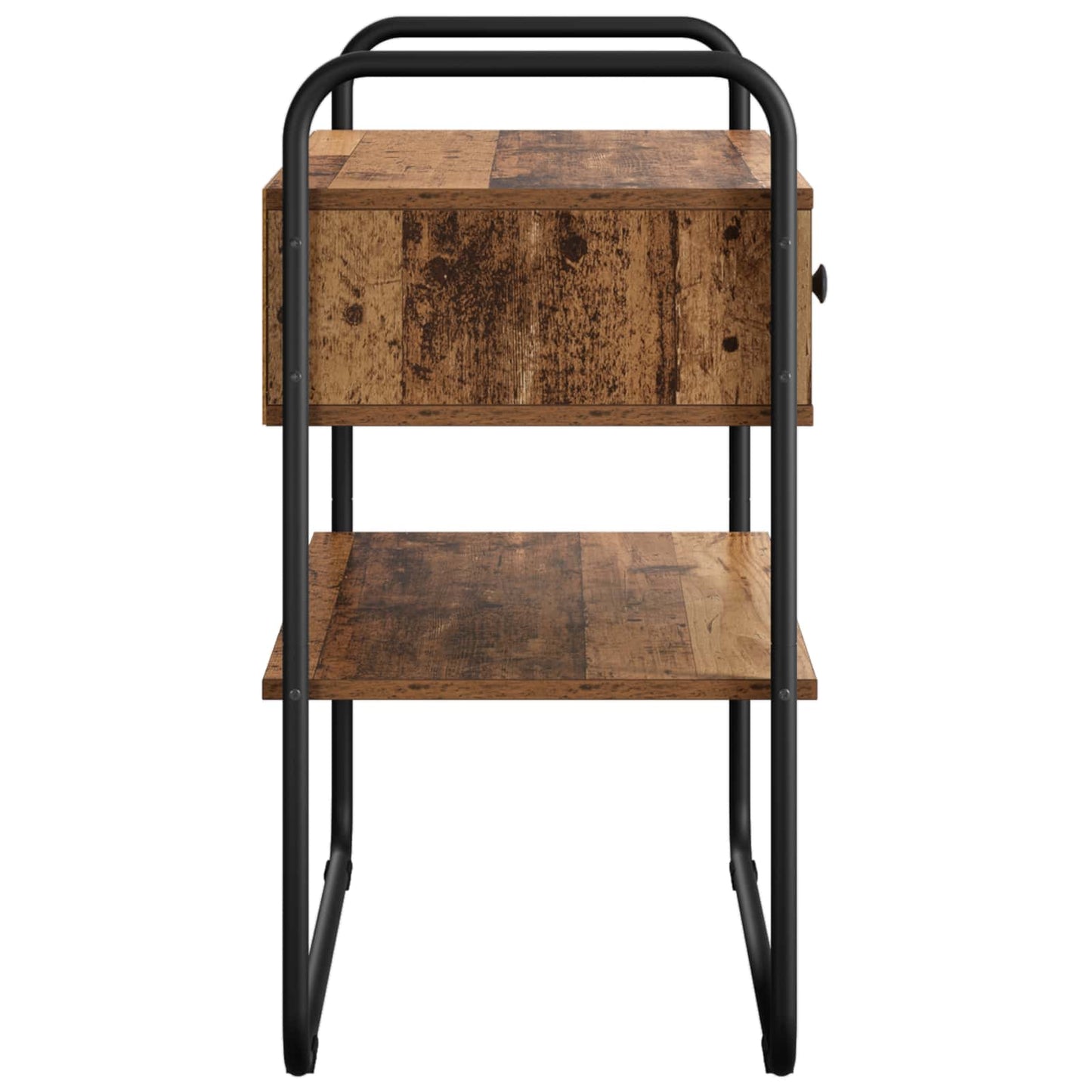 vidaXL Console Table Old Wood 80 x 40 x 75 cm Engineered Wood