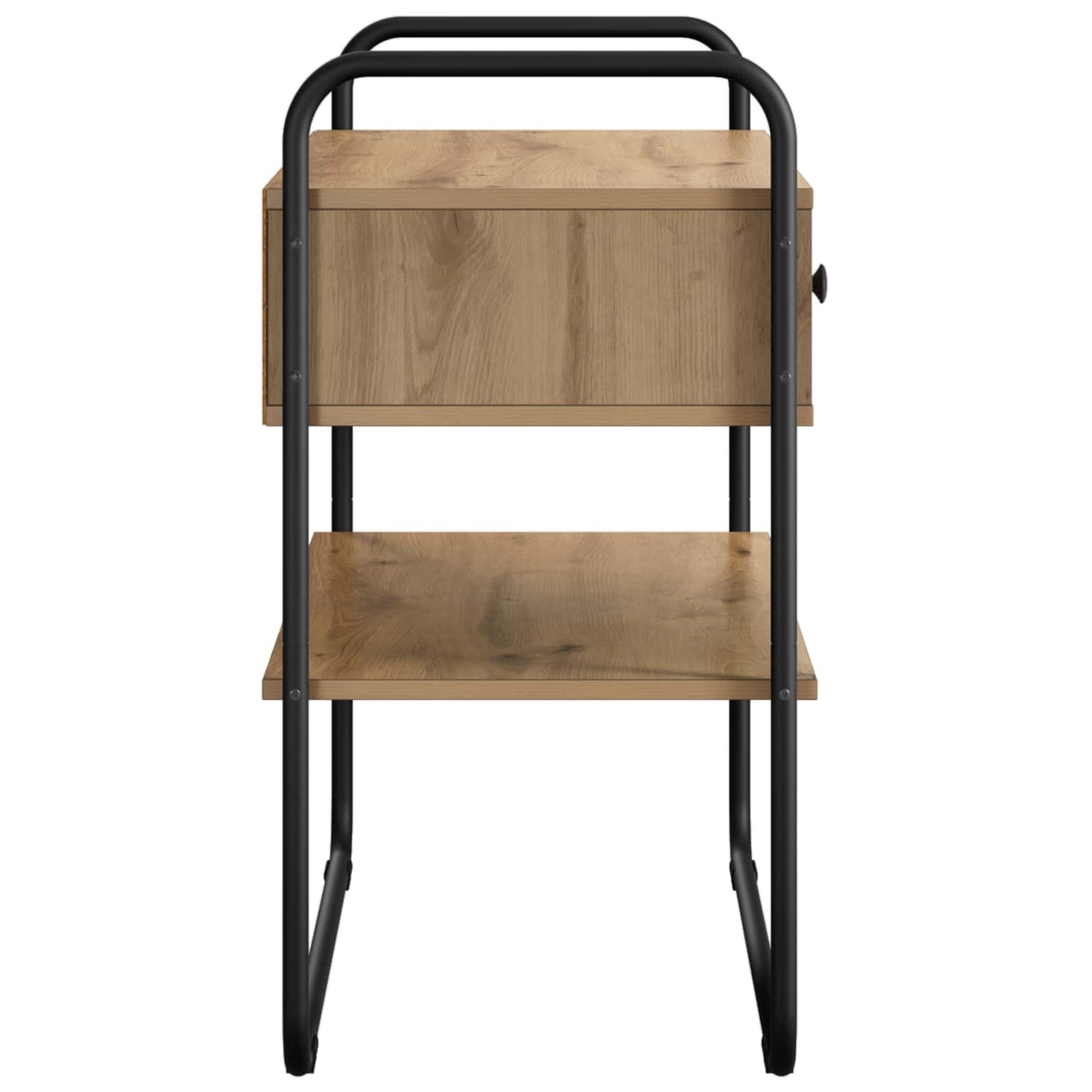 vidaXL Console Table Artisan Oak 80 x 40 x 75 cm Engineered Wood