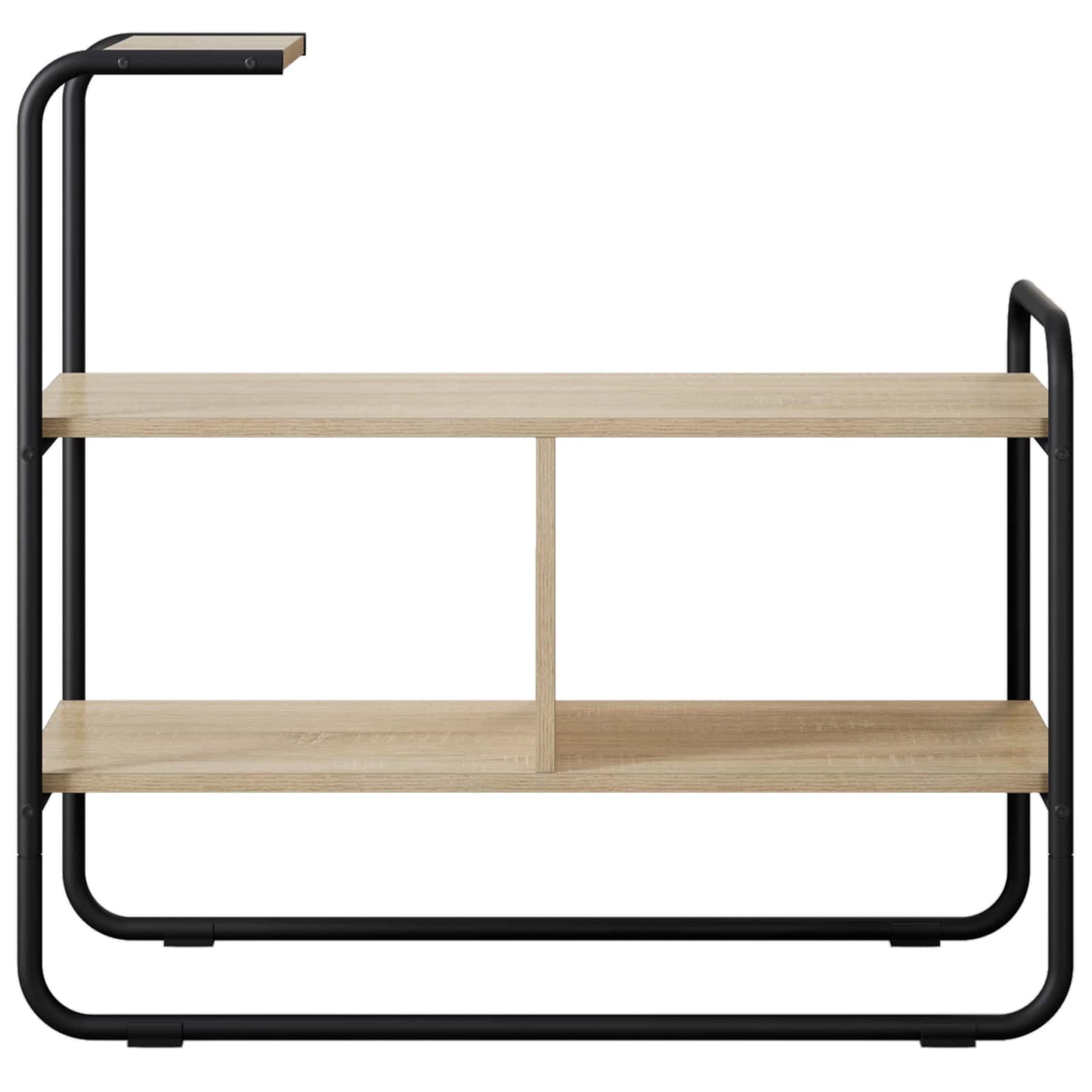 vidaXL Console Table Sonoma Oak 80 x 35 x 75 cm Engineered Wood