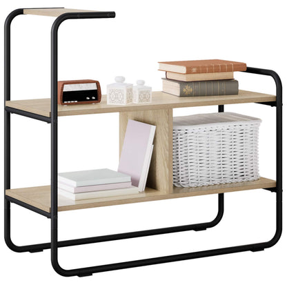 vidaXL Console Table Sonoma Oak 80 x 35 x 75 cm Engineered Wood