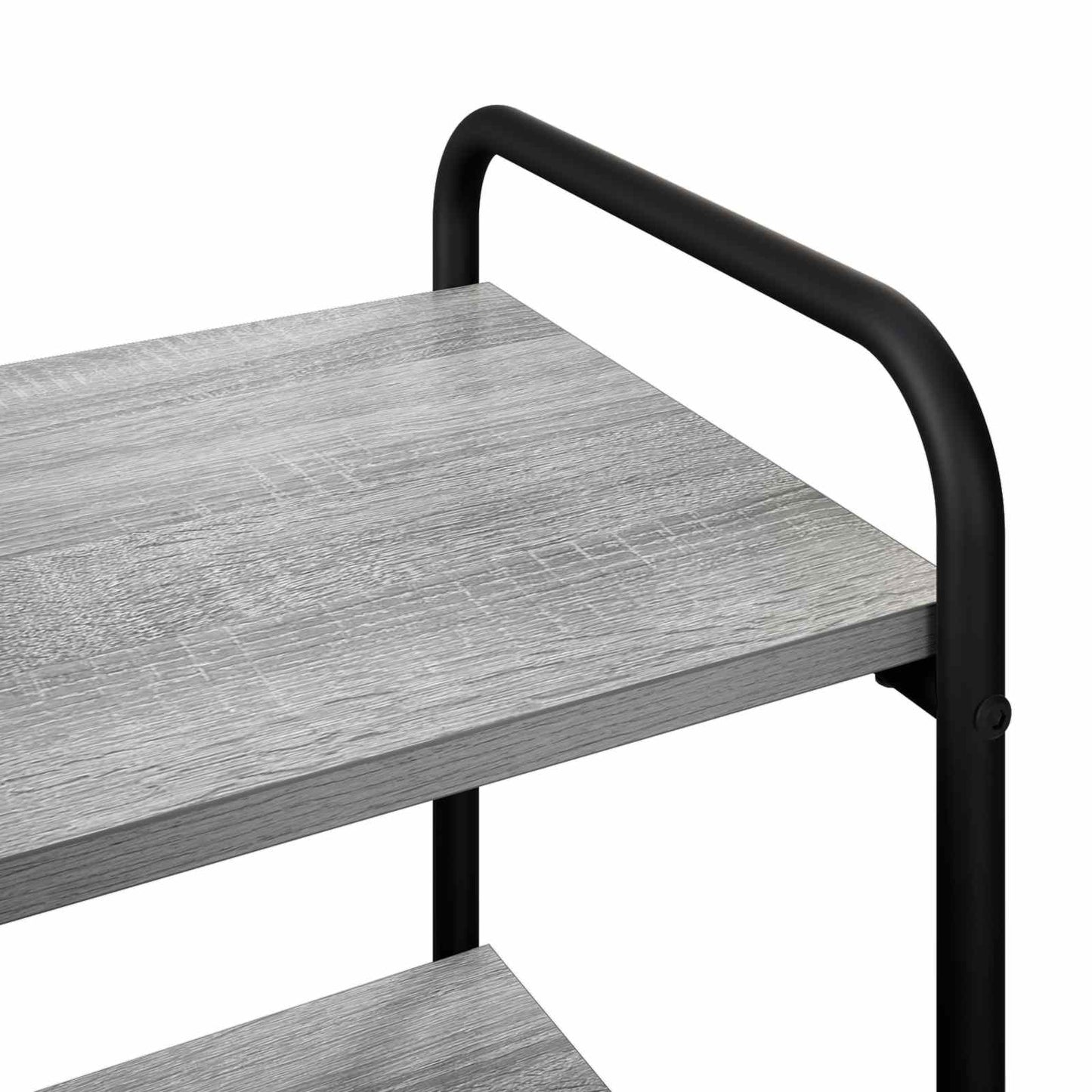 vidaXL Console Table Grey Sonoma 80 x 35 x 75 cm Engineered Wood