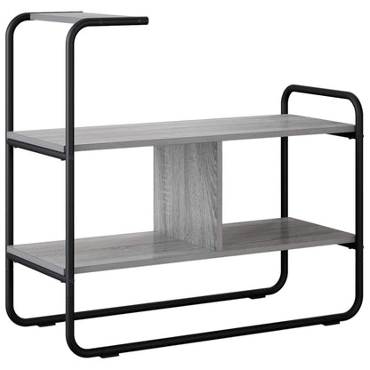 vidaXL Console Table Grey Sonoma 80 x 35 x 75 cm Engineered Wood