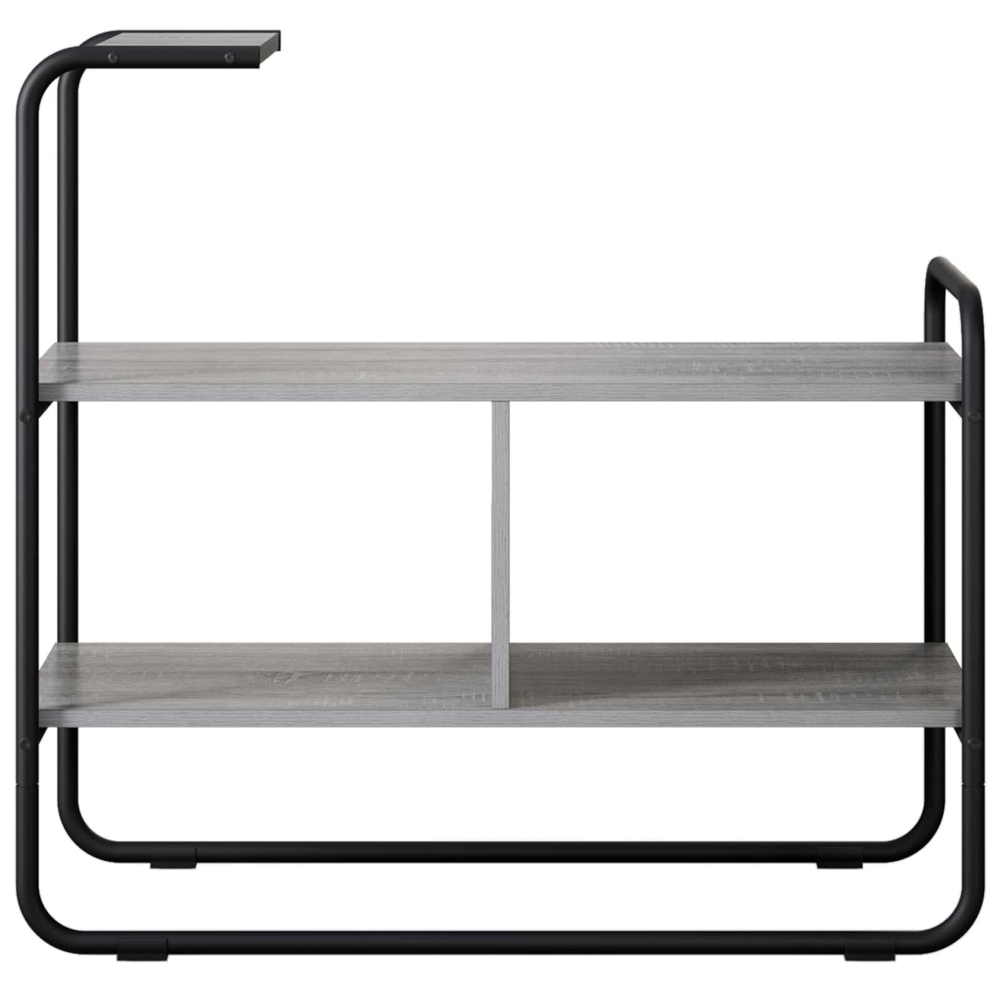 vidaXL Console Table Grey Sonoma 80 x 35 x 75 cm Engineered Wood