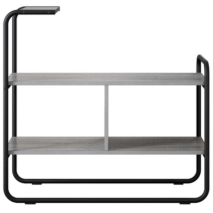 vidaXL Console Table Grey Sonoma 80 x 35 x 75 cm Engineered Wood