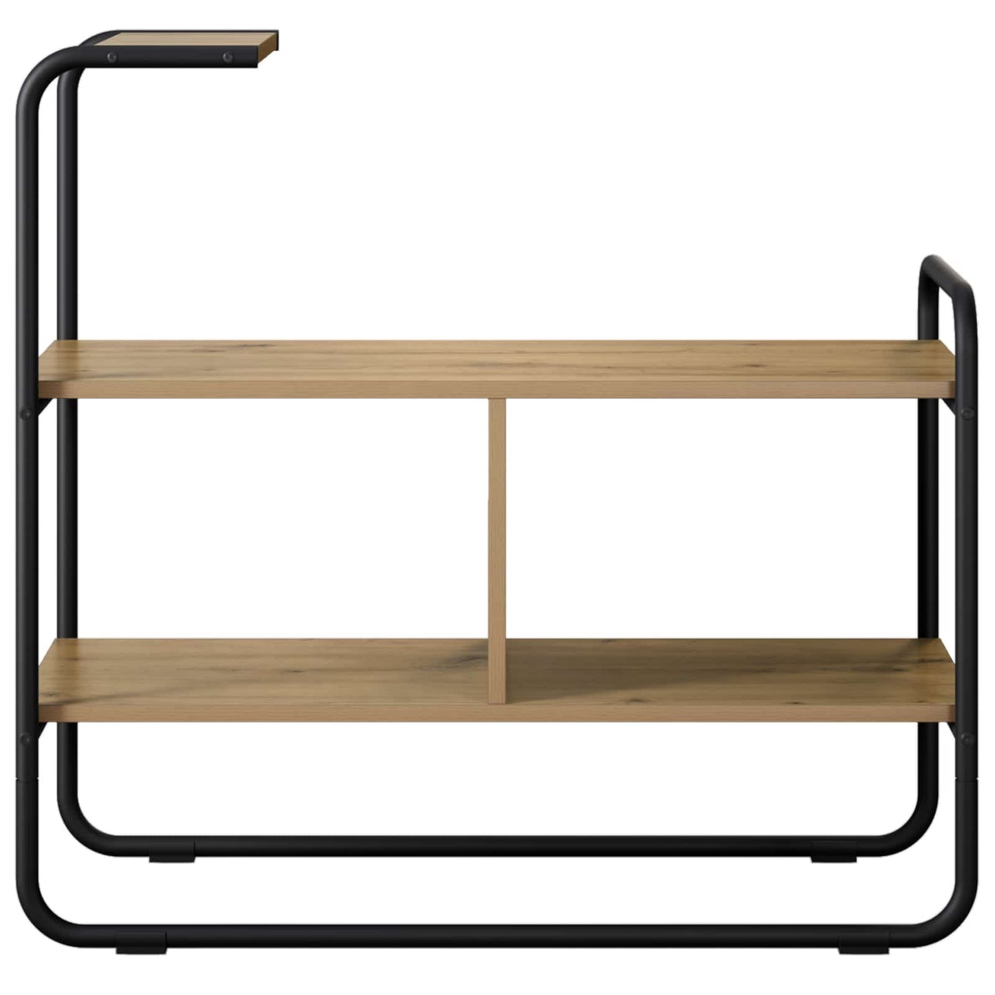 vidaXL Console Table Artisan Oak 80 x 35 x 75 cm Engineered Wood