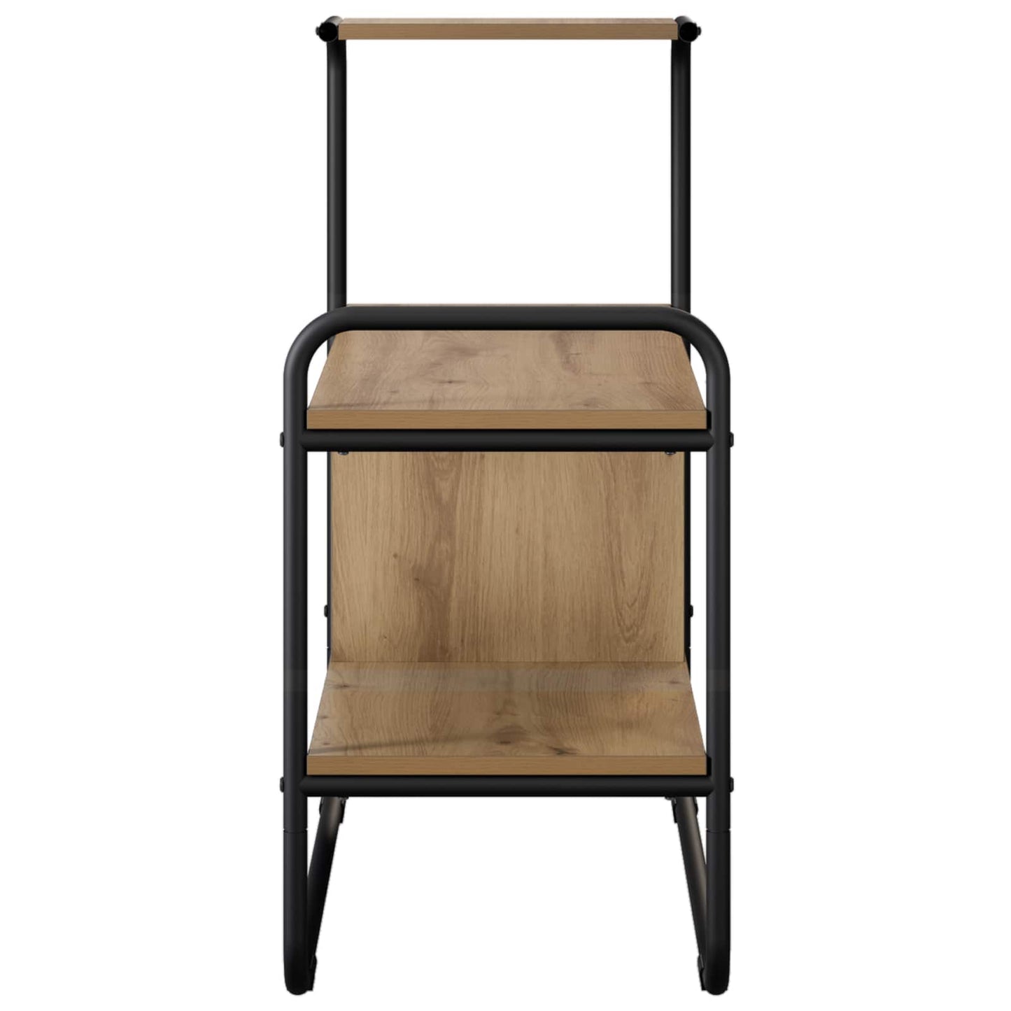 vidaXL Console Table Artisan Oak 80 x 35 x 75 cm Engineered Wood