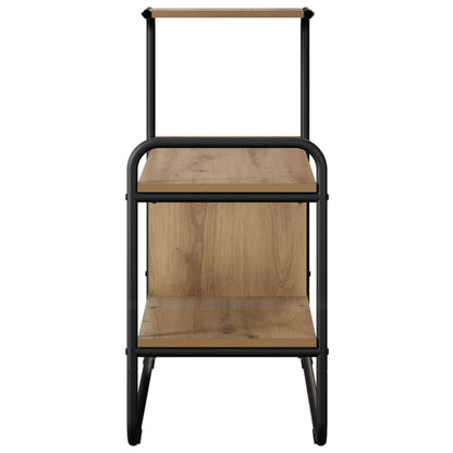 vidaXL Console Table Artisan Oak 80 x 35 x 75 cm Engineered Wood