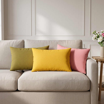 vidaXL Throw Pillow 6 pcs HEERLEN Pink 40 x 60 cm Fabric