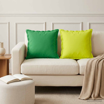 vidaXL Cushion with Pillow HOUTEN 6 pcs Bright Green Polyester