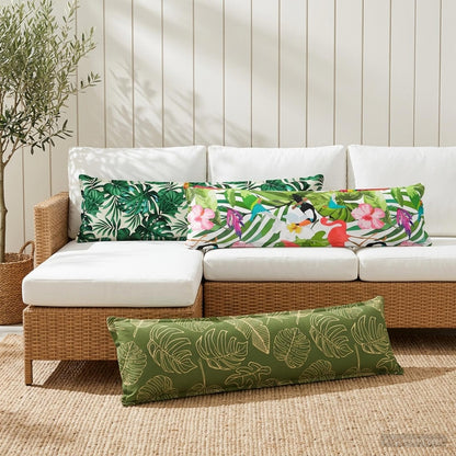 vidaXL Cushion with Pillow HOUTEN 2 pcs Multicolour Polyester
