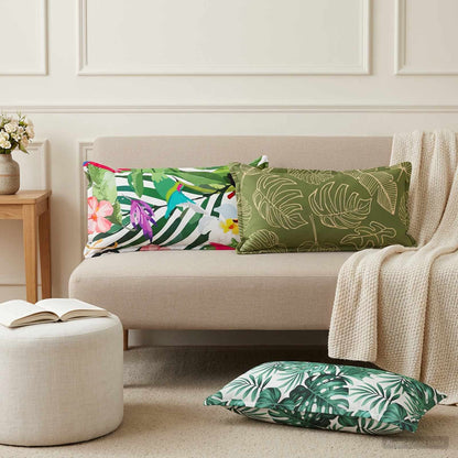 vidaXL Cushion Leaf with Pillow HOUTEN 6 pcs Leaf Design Polyester