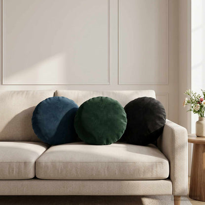 vidaXL Cushion with Pillow HEERLEN 6 pcs Blue Velvet