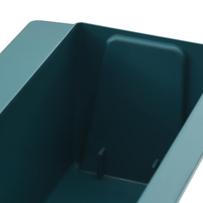 vidaXL Flower Boxes for Euro Pallets 12 pcs Green 36 x 13.5 x 9.5 cm