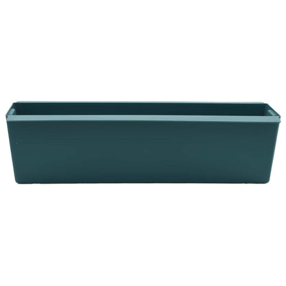 vidaXL Flower Boxes for Euro Pallets 12 pcs Green 36 x 13.5 x 9.5 cm