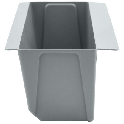 vidaXL Flower Boxes for Euro Pallets 12 pcs Light grey