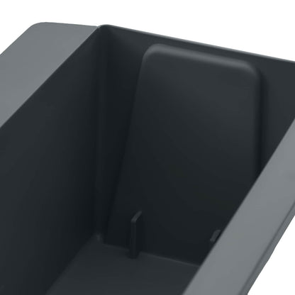 vidaXL Flower Boxes for Euro Pallets 24 pcs Grey 36 x 13.5 x 9.5 cm