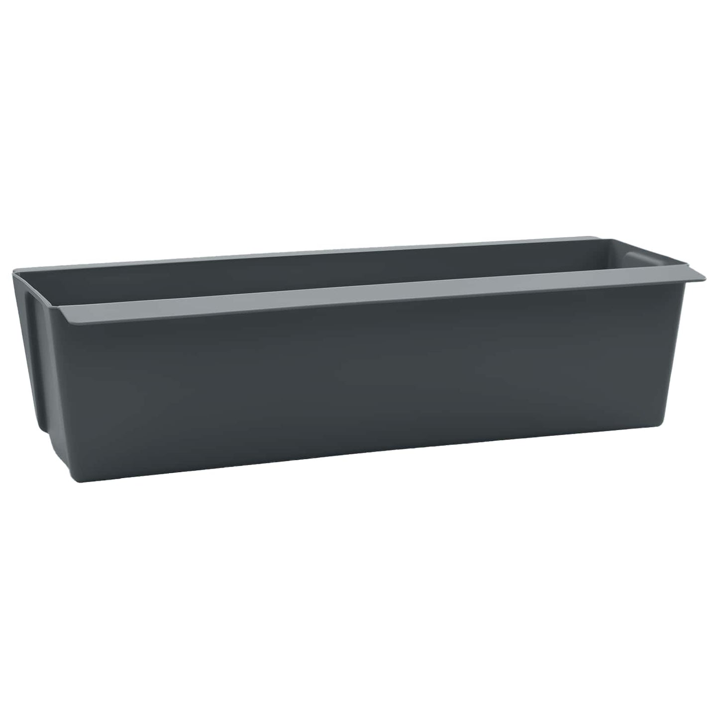 vidaXL Flower Boxes for Euro Pallets 24 pcs Grey 36 x 13.5 x 9.5 cm