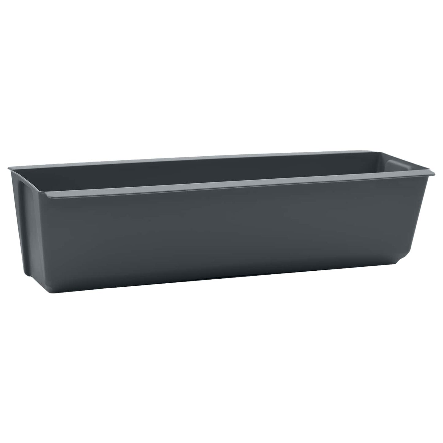 vidaXL Flower Boxes for Euro Pallets 24 pcs Grey 36 x 13.5 x 9.5 cm