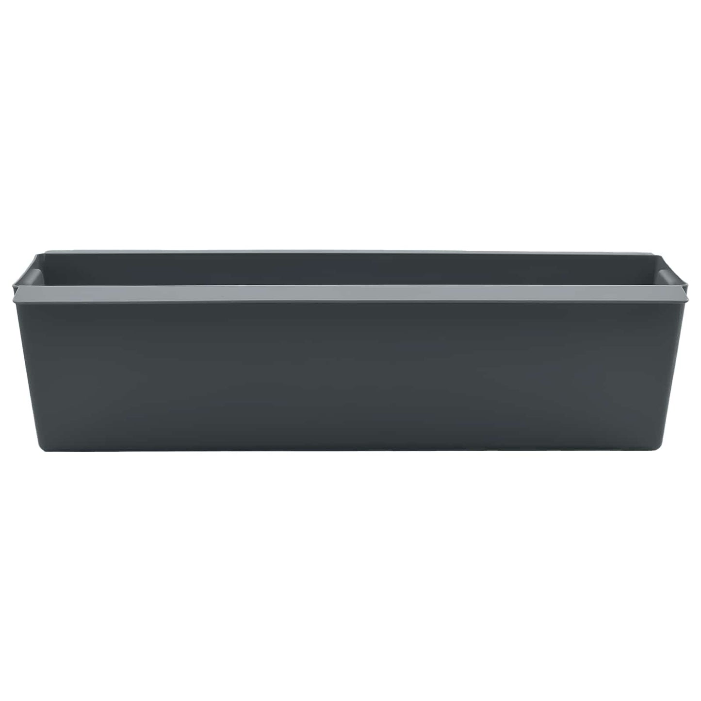 vidaXL Flower Boxes for Euro Pallets 24 pcs Grey 36 x 13.5 x 9.5 cm