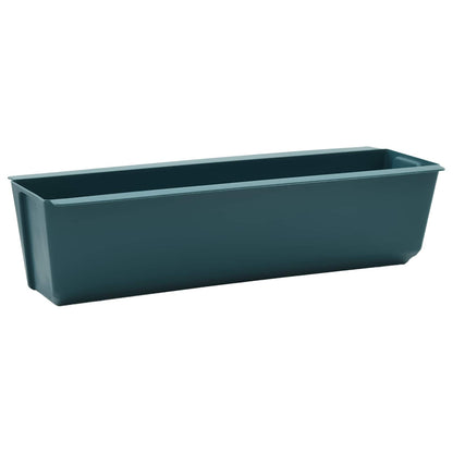 vidaXL Flower Boxes for Euro Pallets 24 pcs Green 36 x 13.5 x 9.5 cm