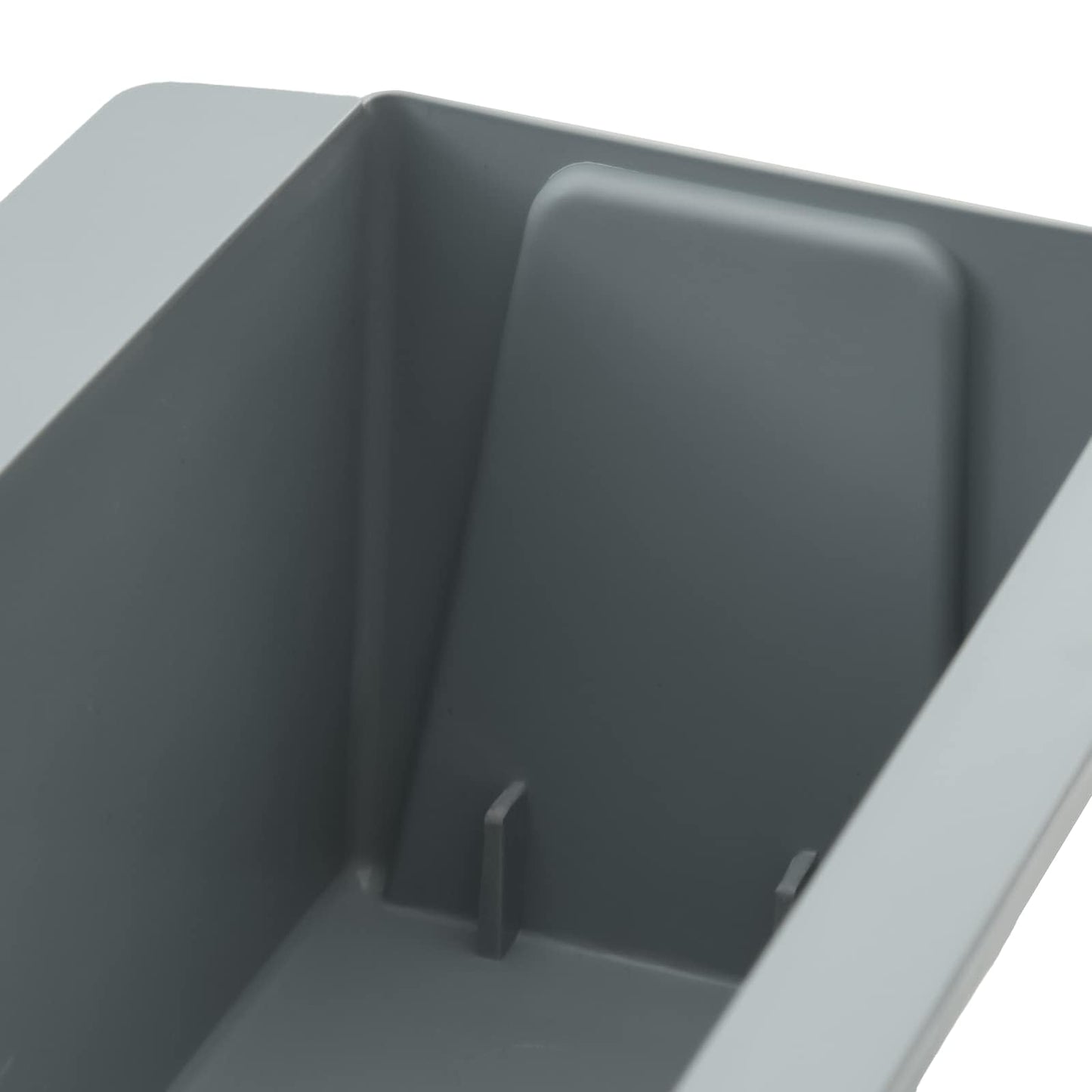 vidaXL Flower Boxes for Euro Pallets 24 pcs Light grey