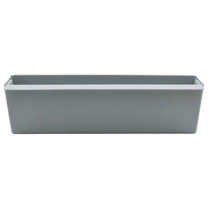 vidaXL Flower Boxes for Euro Pallets 24 pcs Light grey