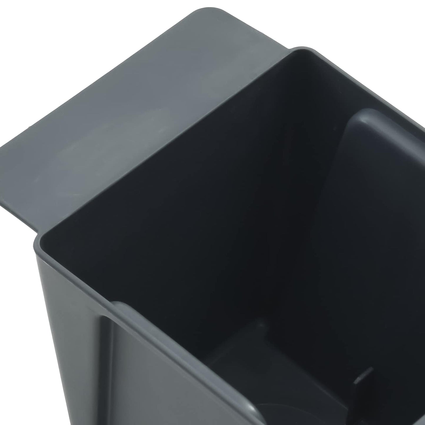 vidaXL Flower Boxes for Euro Pallets 12 pcs Grey 13.5 x 9 x 9.5 cm