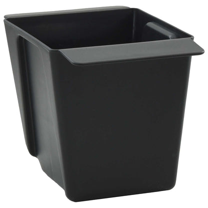 vidaXL Flower Boxes for Euro Pallets 12 pcs Black 14 x 9 x 9.5 cm