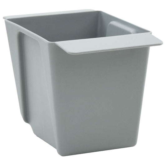 vidaXL Flower Boxes for Euro Pallets 12 pcs Light Grey 14 x 9 x 9.5 cm
