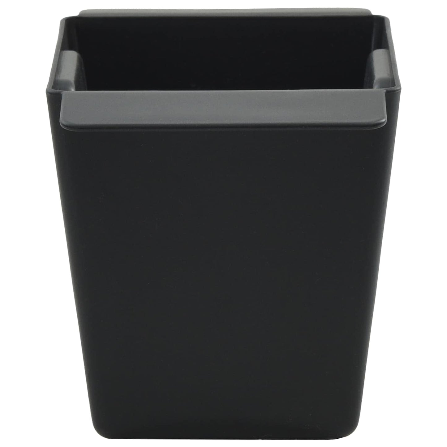 vidaXL Flower Boxes for Euro Pallets 24 pcs Black 13.5 x 9 x 9.5 cm