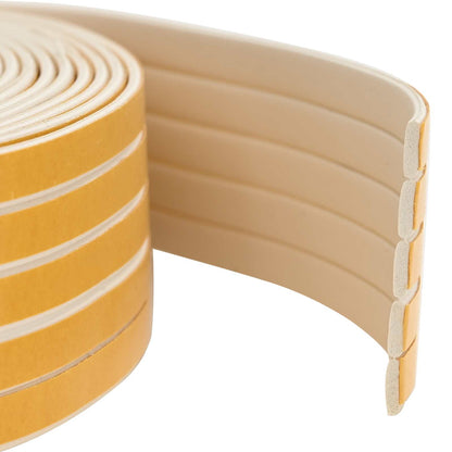 vidaXL Self-Adhesive Window Seal White 8 x 2 mm 25 m EPDM Foam