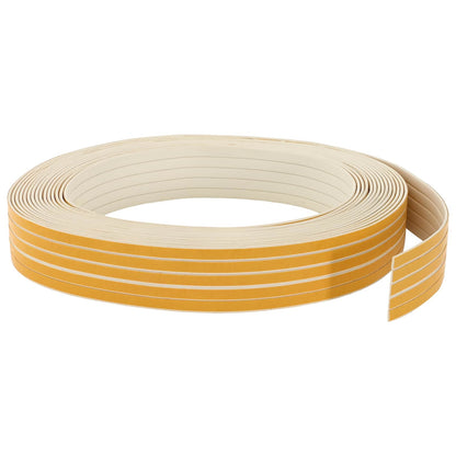 vidaXL Self-Adhesive Window Seal White 8 x 2 mm 100 m EPDM Foam