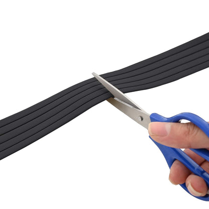 vidaXL Self-Adhesive Window Seal Black 8 x 2 mm 12 m EPDM Foam