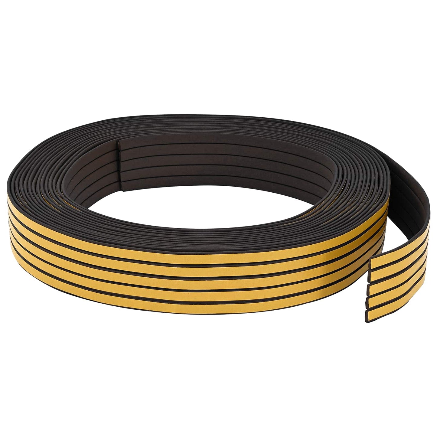 vidaXL Self-Adhesive Window Seal Black 8 x 2 mm 25 m EPDM Foam
