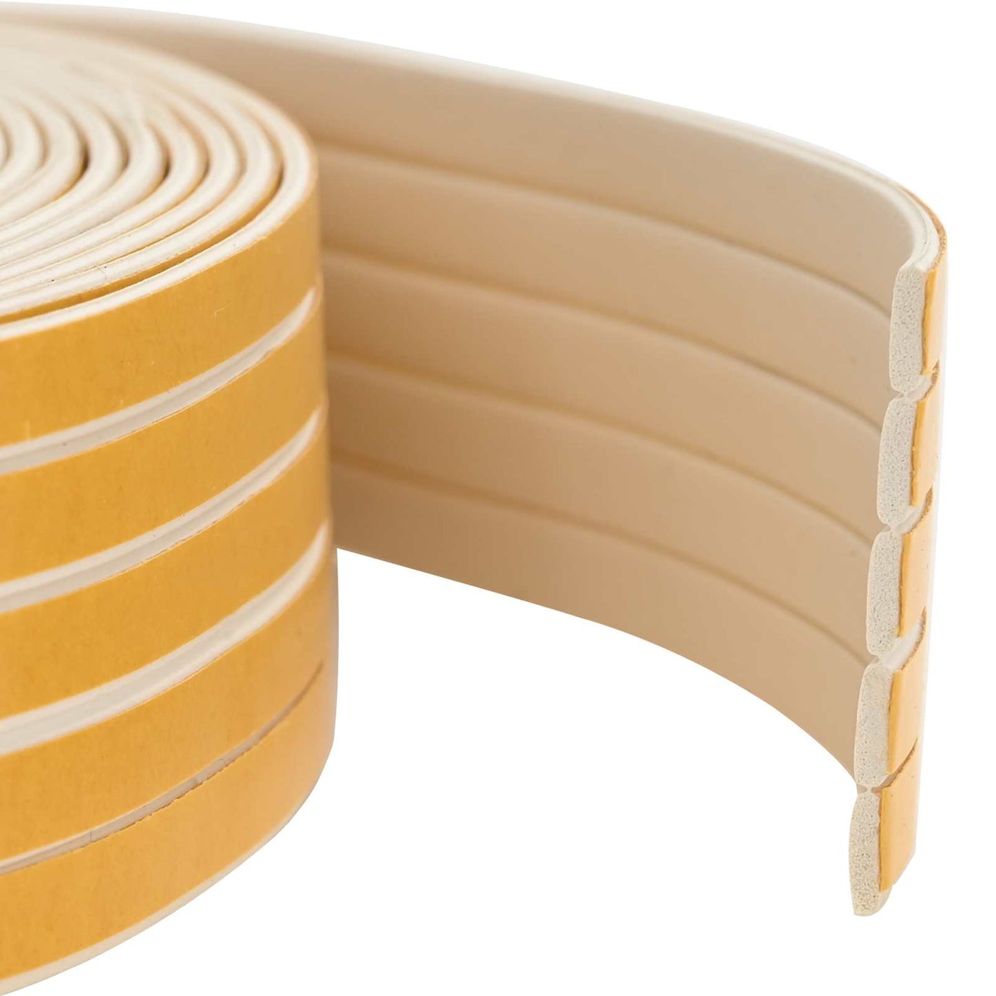 vidaXL Self-Adhesive Window Seal White 9 x 3 mm 100 m EPDM Foam